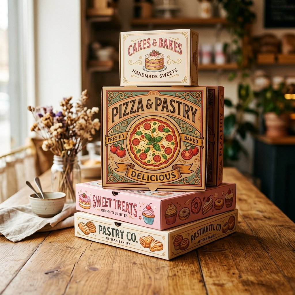 Printed Pastry Box